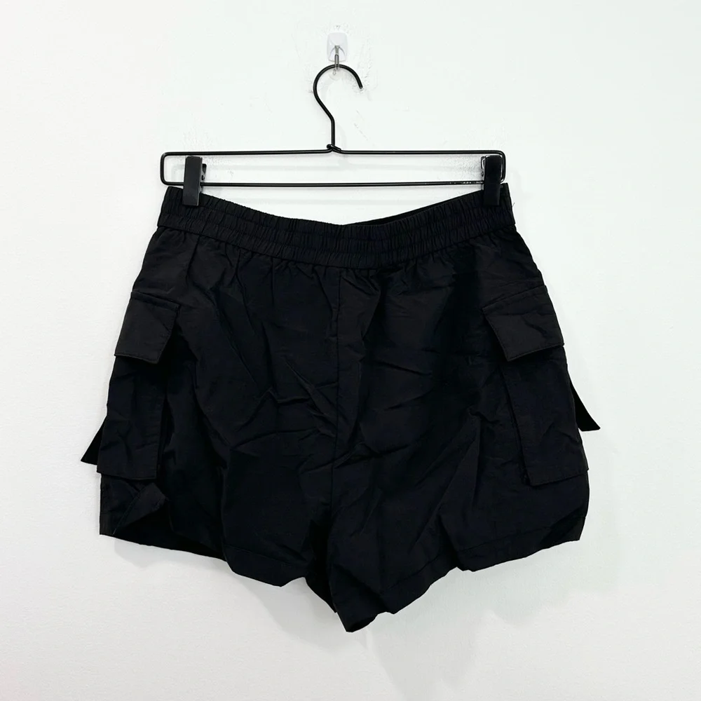 Halara High Waisted Button Zipper Flap Pocket Casual Cargo Shorts 3'' large - Picture 5 of 7